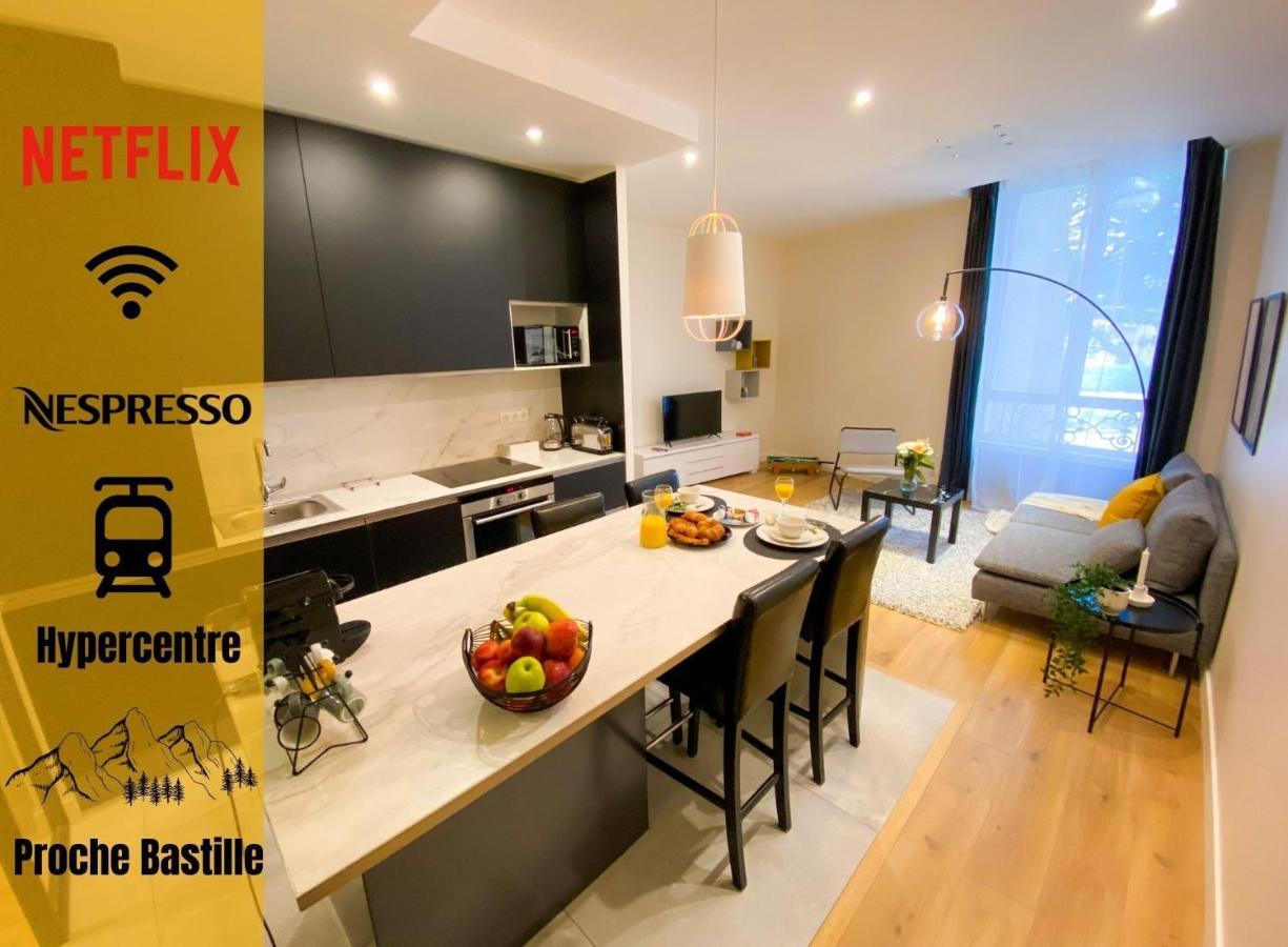 Le Huppe, Hypercentre, Proche Bastille, Wifi Illimite & Netflix Grenoble Exterior photo